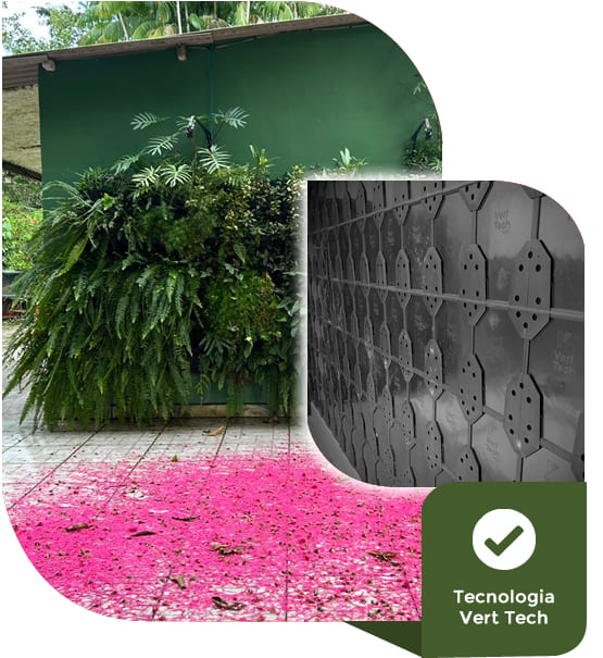 jardim vertical com tecnologia vert tech